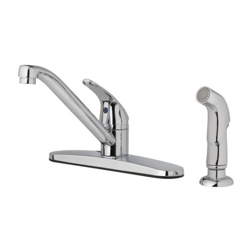 Chrome OakBrook  Essentials  Two Handle  Lavatory Faucet  4 in 